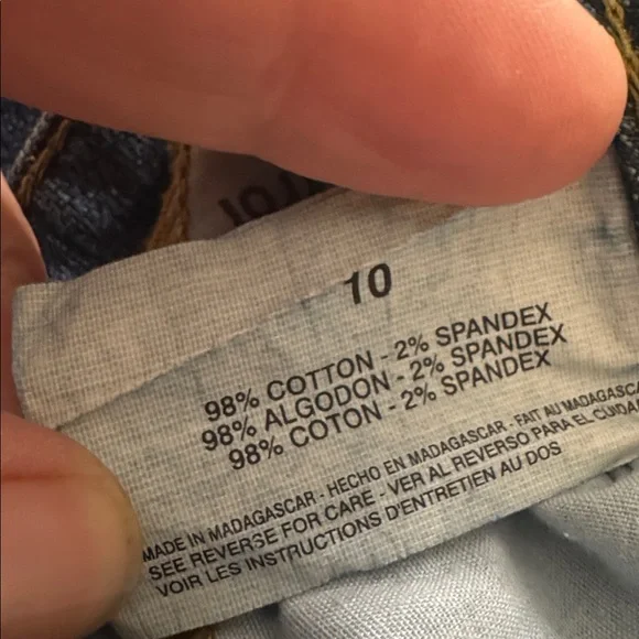 NWOT Bootcut Gloria Vanderbilt Classic Blue Denim Jeans with button pocket - Picture 8 of 9